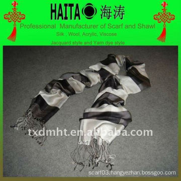 black fashion silk scarf